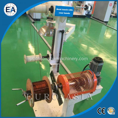 Máquina de enrolamento de bobinas de transformadores